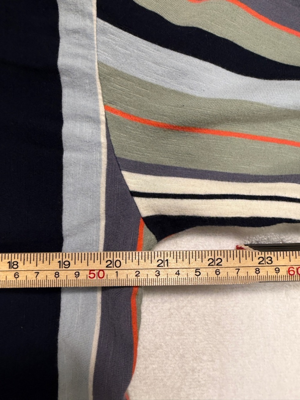 Le 31 Striped Long Sleeve Tee Forever Young Graphic Size L Casual Streetwear Y2K - Picture 4 of 5